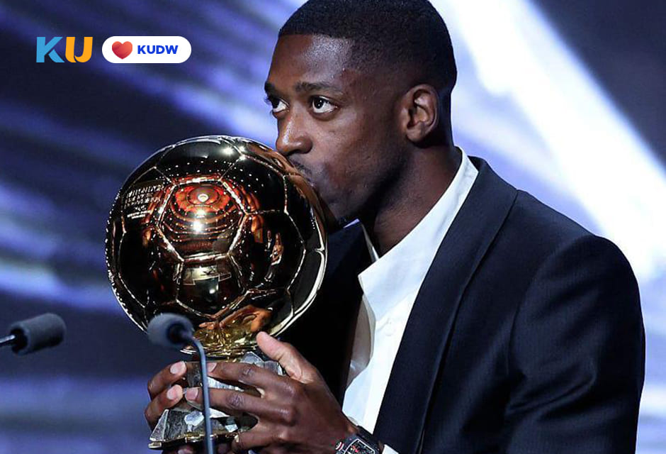 Ousmane Dembele Lionel Messi Ucapan Spesial Ballon d'Or (2)